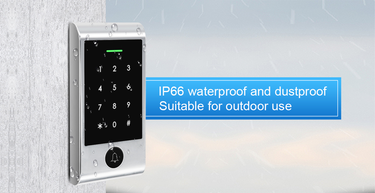 Outdoor smart building access control with bluetooth function